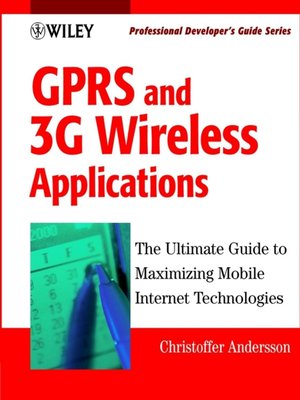 cover image of GPRS and 3G Wireless Applications